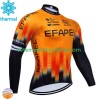 Homme Maillot vélo Hiver Thermal Efapel 2024